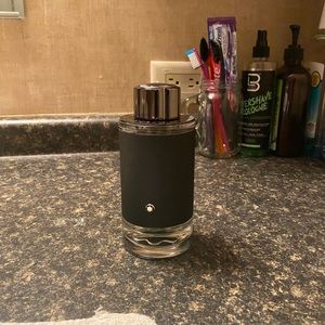 6.7 oz bottle of Mont Blanc Explorer %90-95% left smells amazing